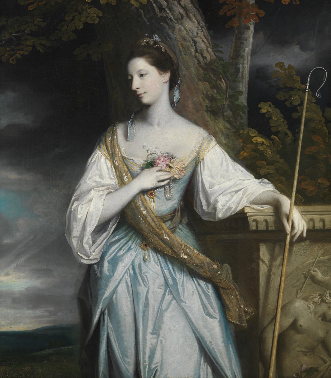 Anne Dashwood 1743-1830, condessa posterior de Galloway, 1764. de Joshua Reynolds
