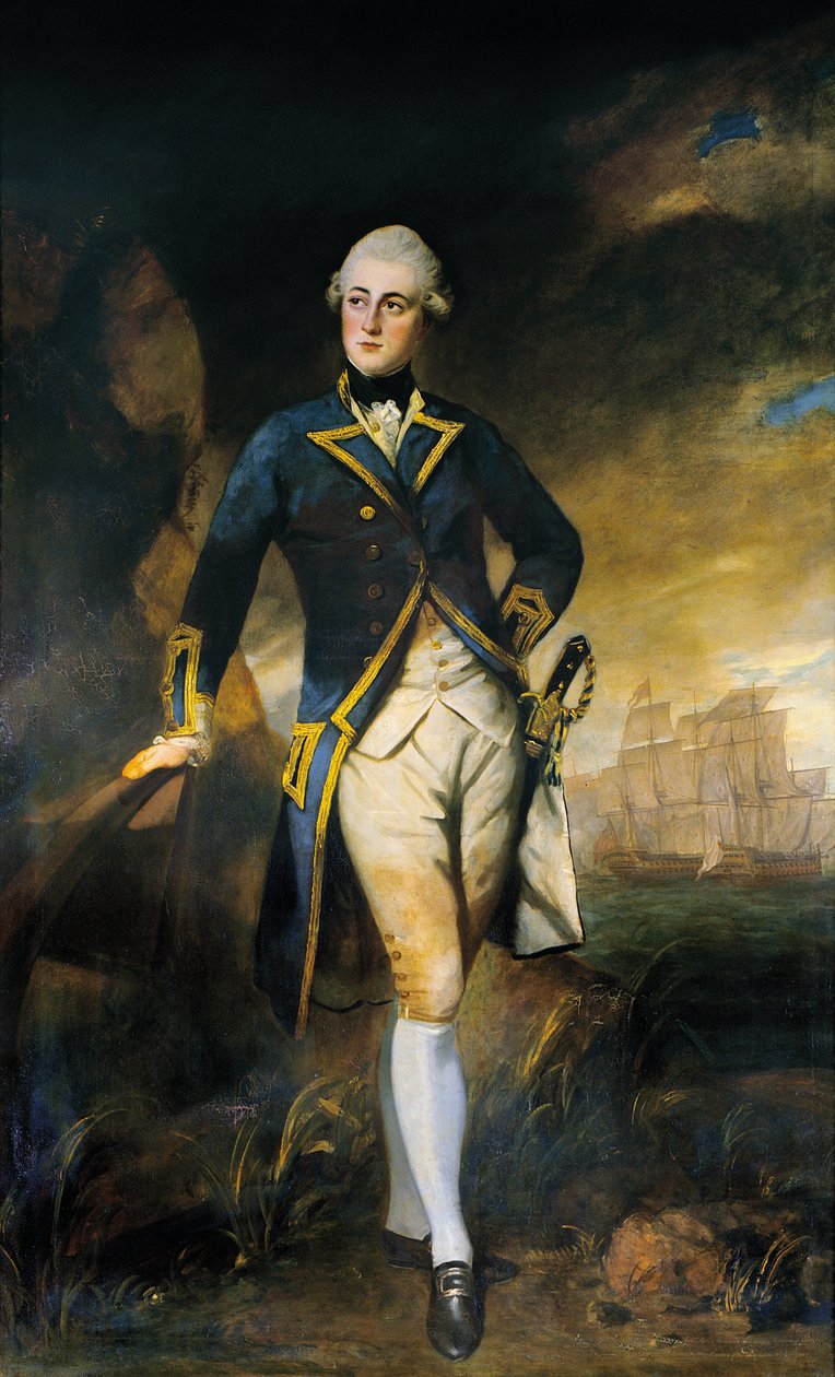 Capitão Lord Robert Manners de Joshua Reynolds