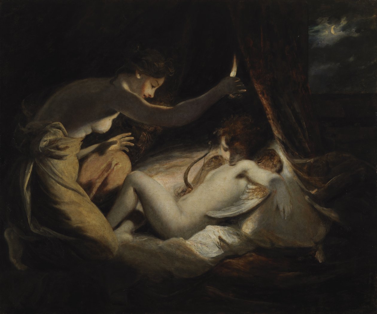 Cupido e Psique, c.1789 de Joshua Reynolds