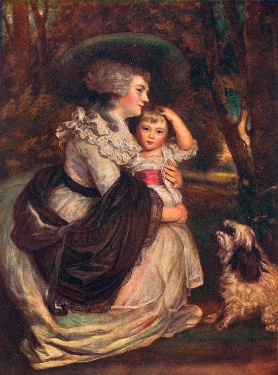 Lavinia, Condessa Spencer 1762-1831 e John Charles Spencer, Visconde Althorp 17821845, 1906 de Joshua Reynolds