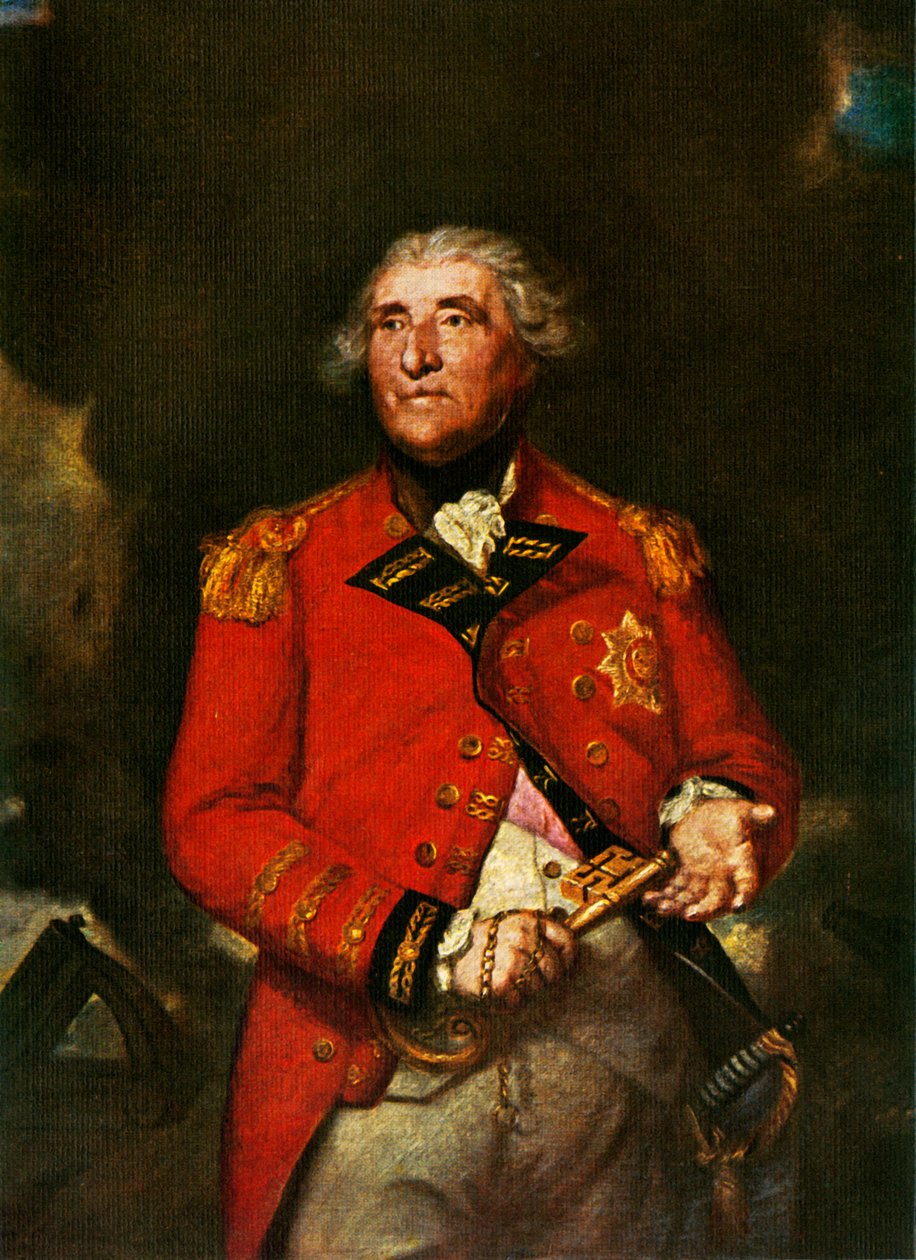 Lord Heathfield, 1787, c1912 de Joshua Reynolds