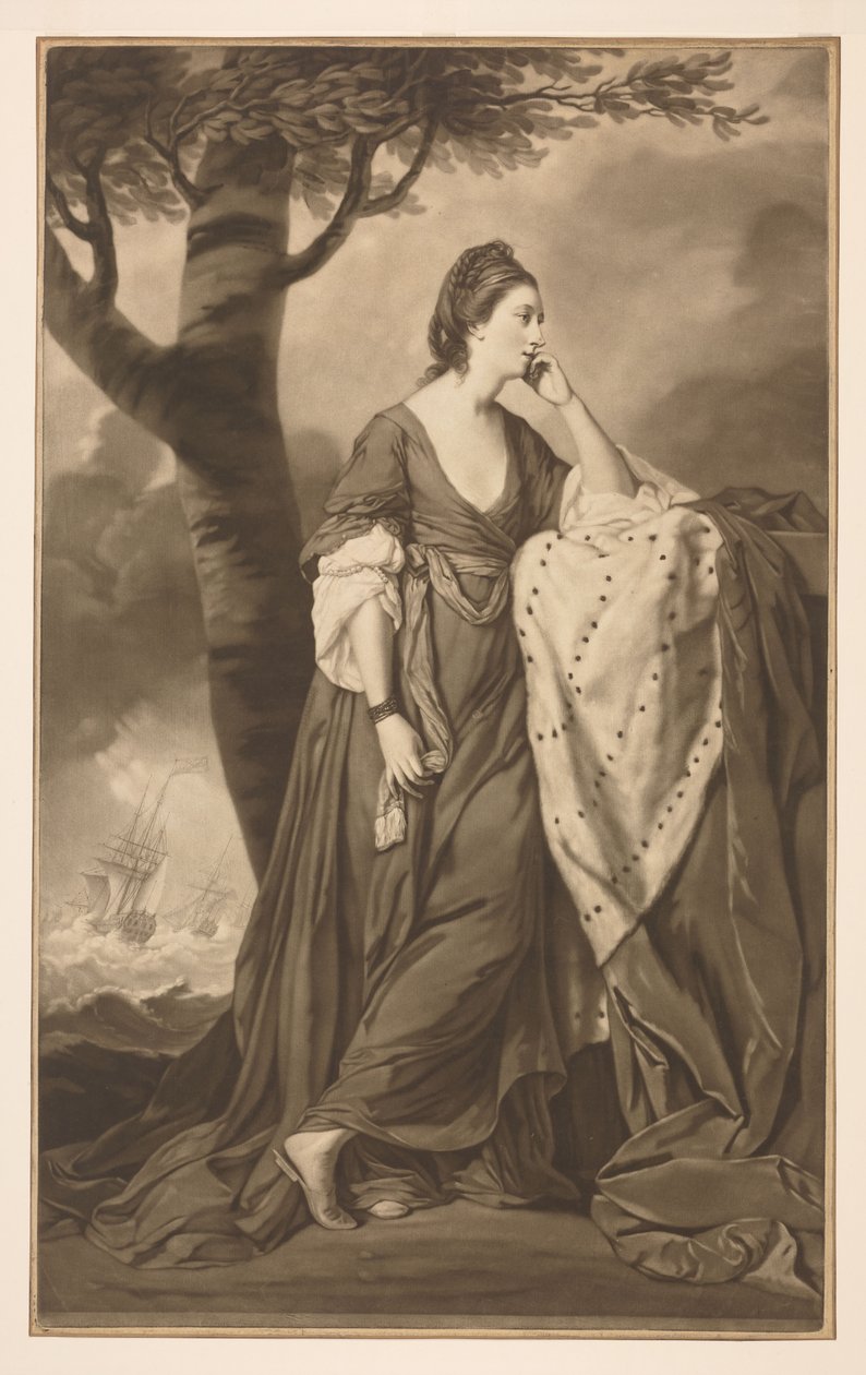 Mary Bertie, duquesa de Ancaster e Kesteven de Joshua Reynolds