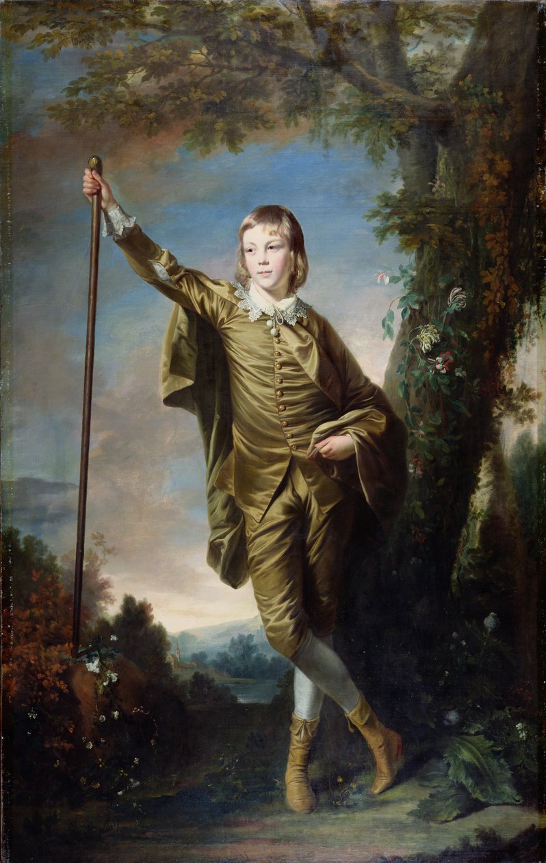 Mestre Thomas Lister (o menino marrom) de Joshua Reynolds