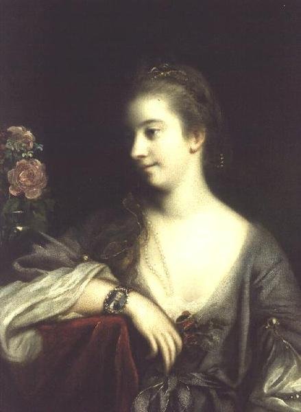 Sra. Dominic Angelo, c.1759 (óleo sobre tela) de Joshua Reynolds