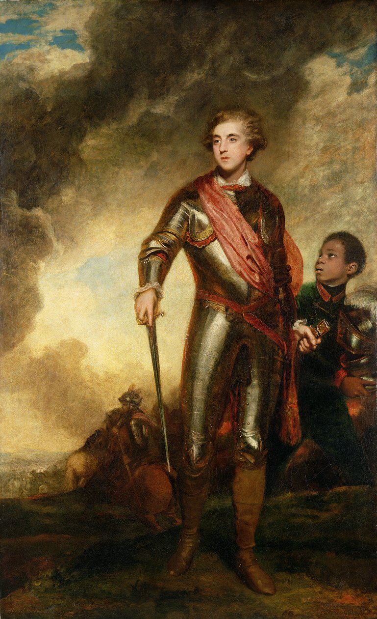 Retrato de Charles Stanhope, 3º Conde de Harrington (1753-1816) 1782 (óleo sobre tela) de Joshua Reynolds