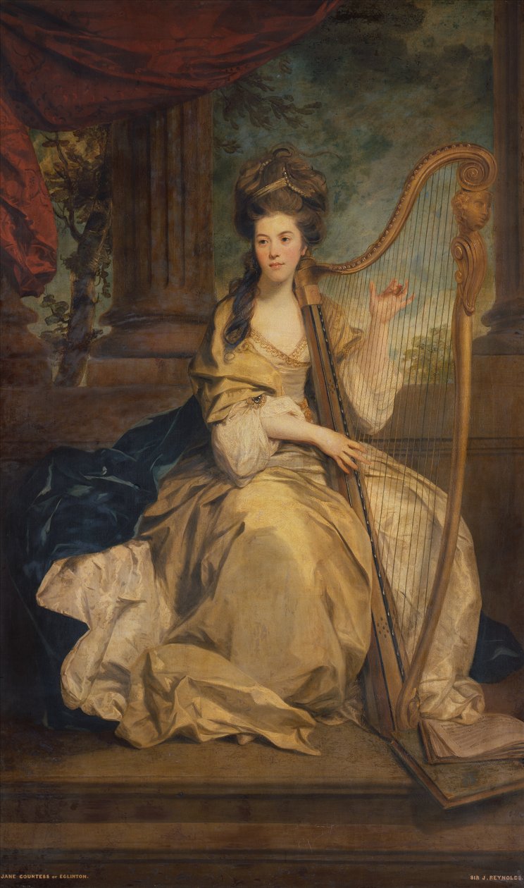 Retrato de Jane Lindsay, Condessa de Eglinton de Joshua Reynolds
