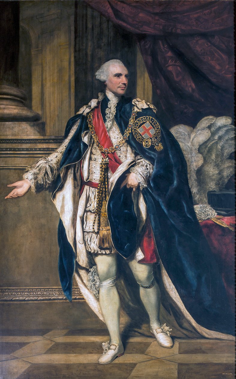 Retrato de John Stuart, 3º Conde de Bute (1713-1792) de Joshua Reynolds