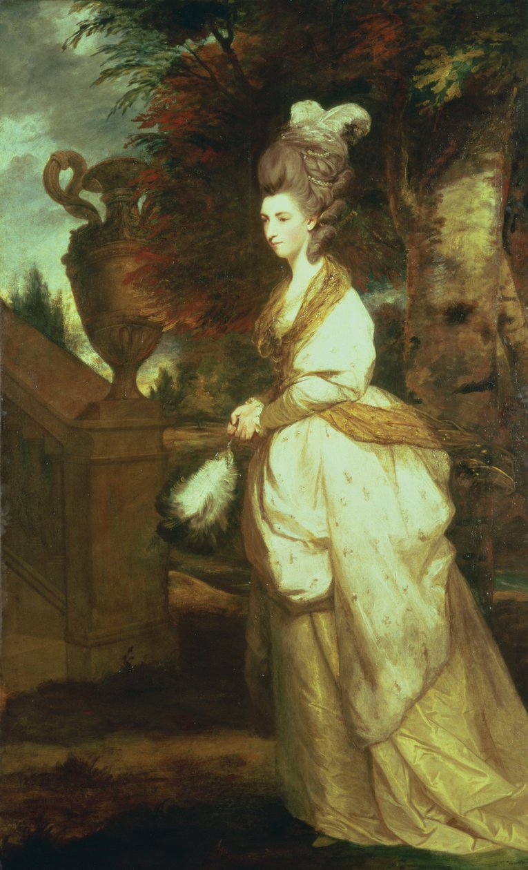 Retrato de Lady Hertford (1759-1834) 1777-78 (óleo sobre tela) de Joshua Reynolds