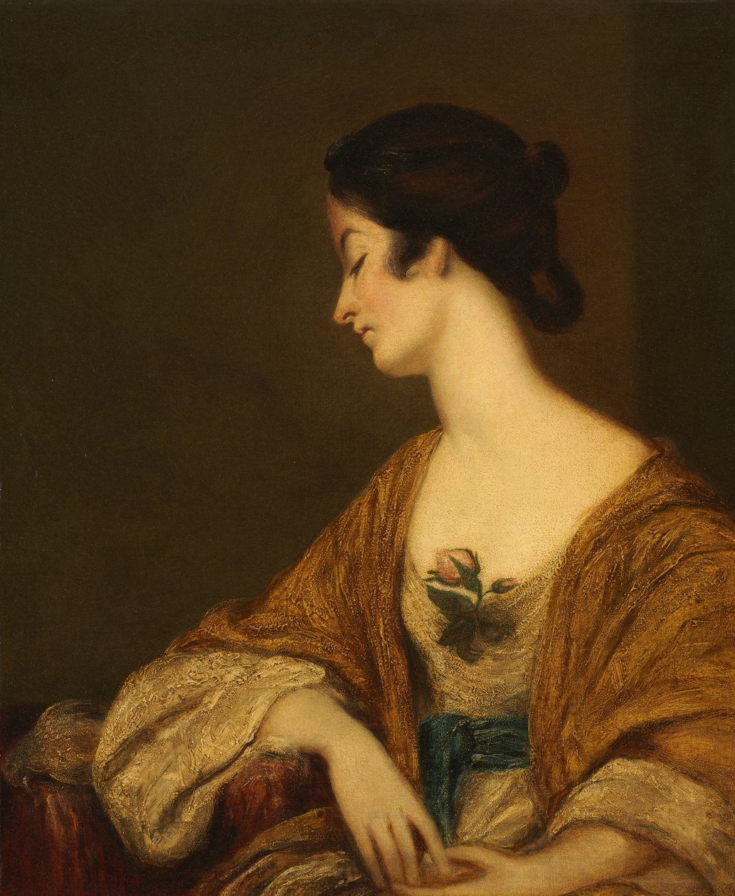 Retrato da Sra. George Collier, século XVIII. de Joshua Reynolds