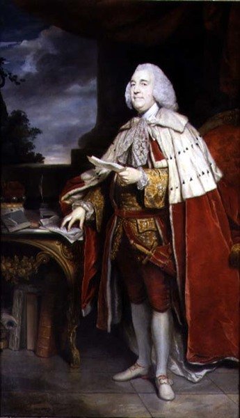 Retrato de Robert Marsham, segundo Barão Romney e segundo Presidente da Sociedade de Joshua Reynolds