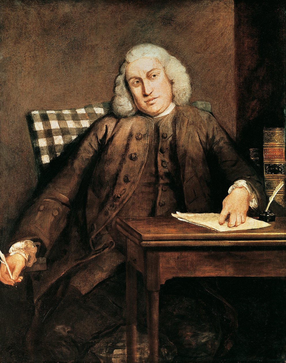 Retrato de Samuel Johnson (Lichfield de Joshua Reynolds