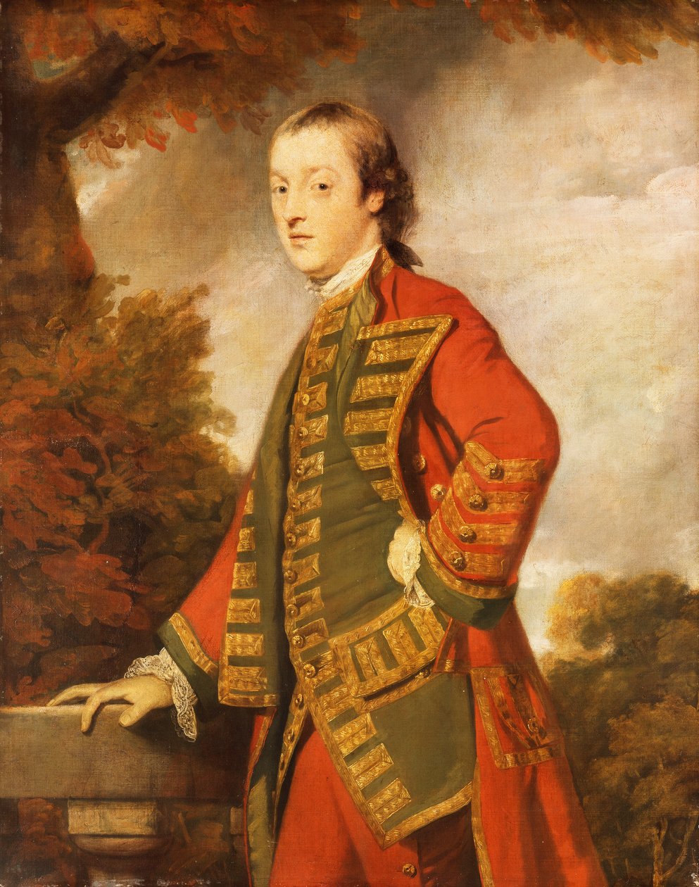 Retrato de Sir Gerard Napier, 6º Bt. de Joshua Reynolds