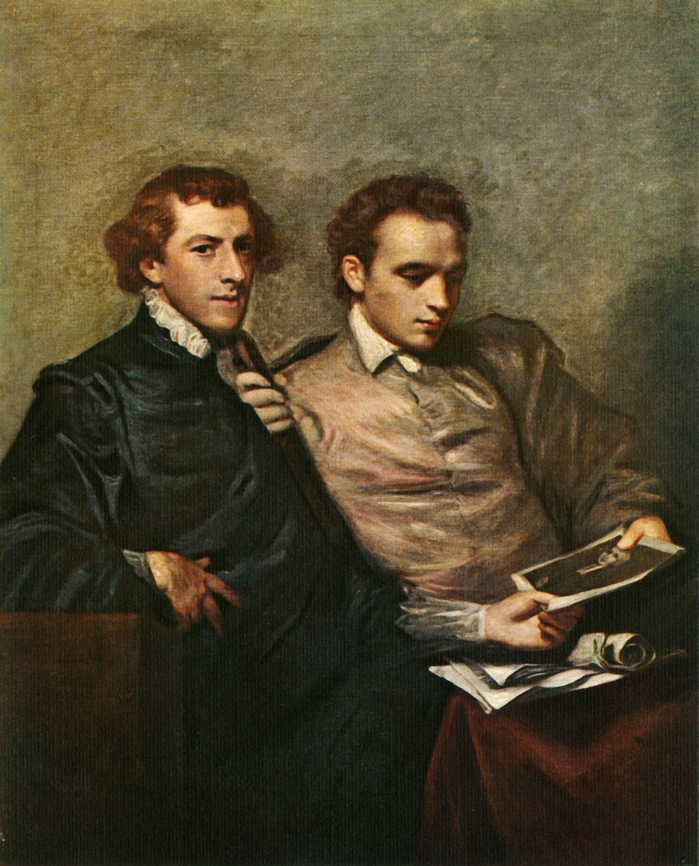 Retrato de dois cavalheiros, c1778, c1912 de Joshua Reynolds