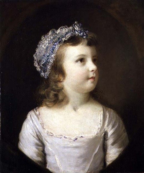 Retrato de uma menina de Joshua Reynolds