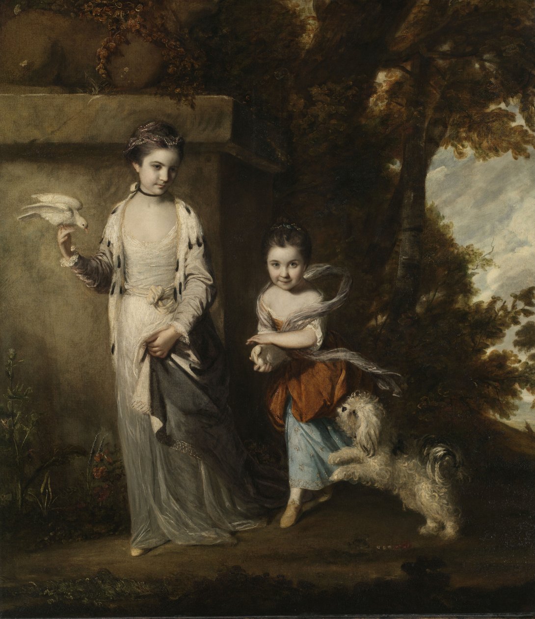 Retrato das senhoras Amabel e Mary Jemima Yorke, c.1761 de Joshua Reynolds
