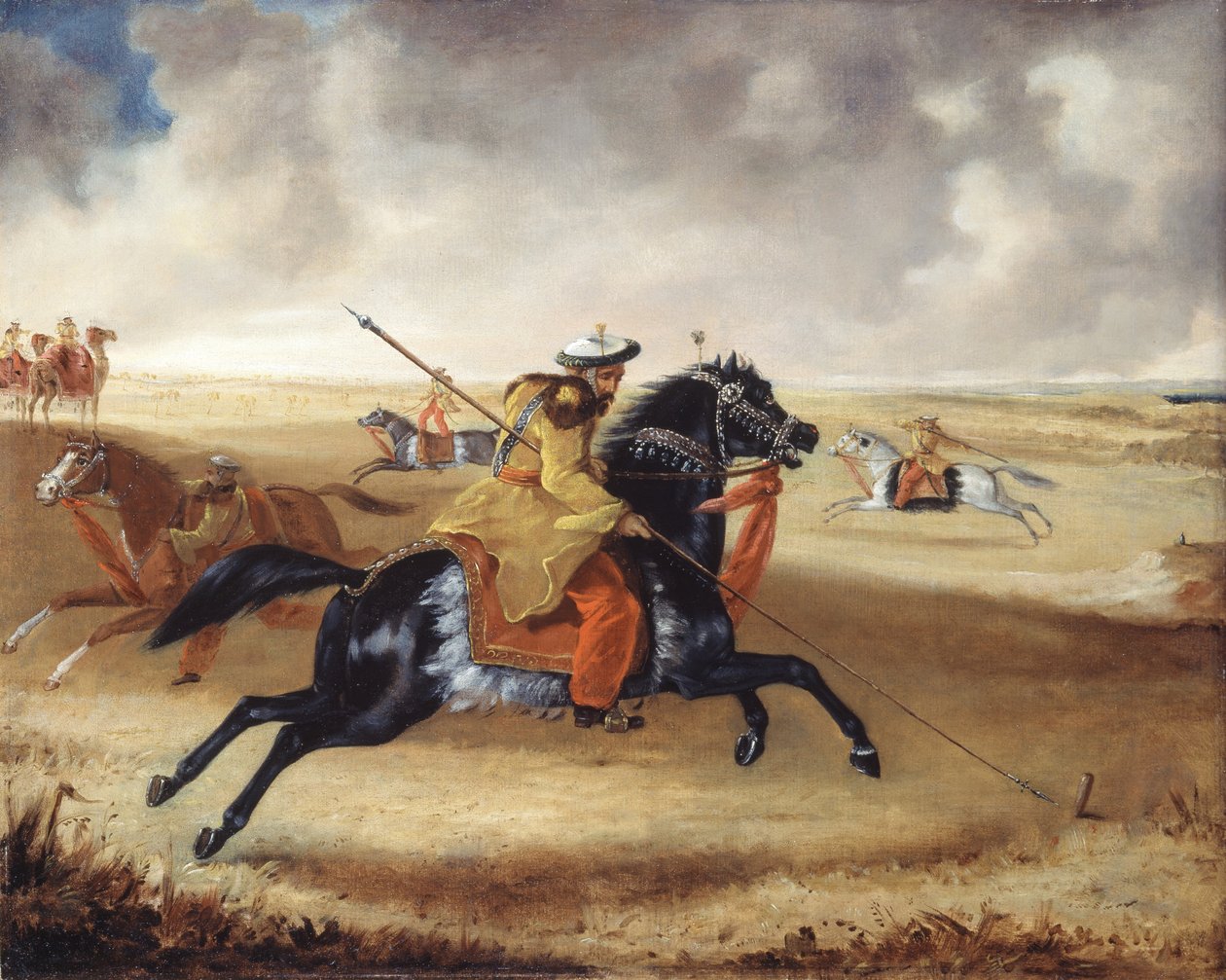 Cavalo de Skinner no exercício, c.1840 de Joshua Reynolds