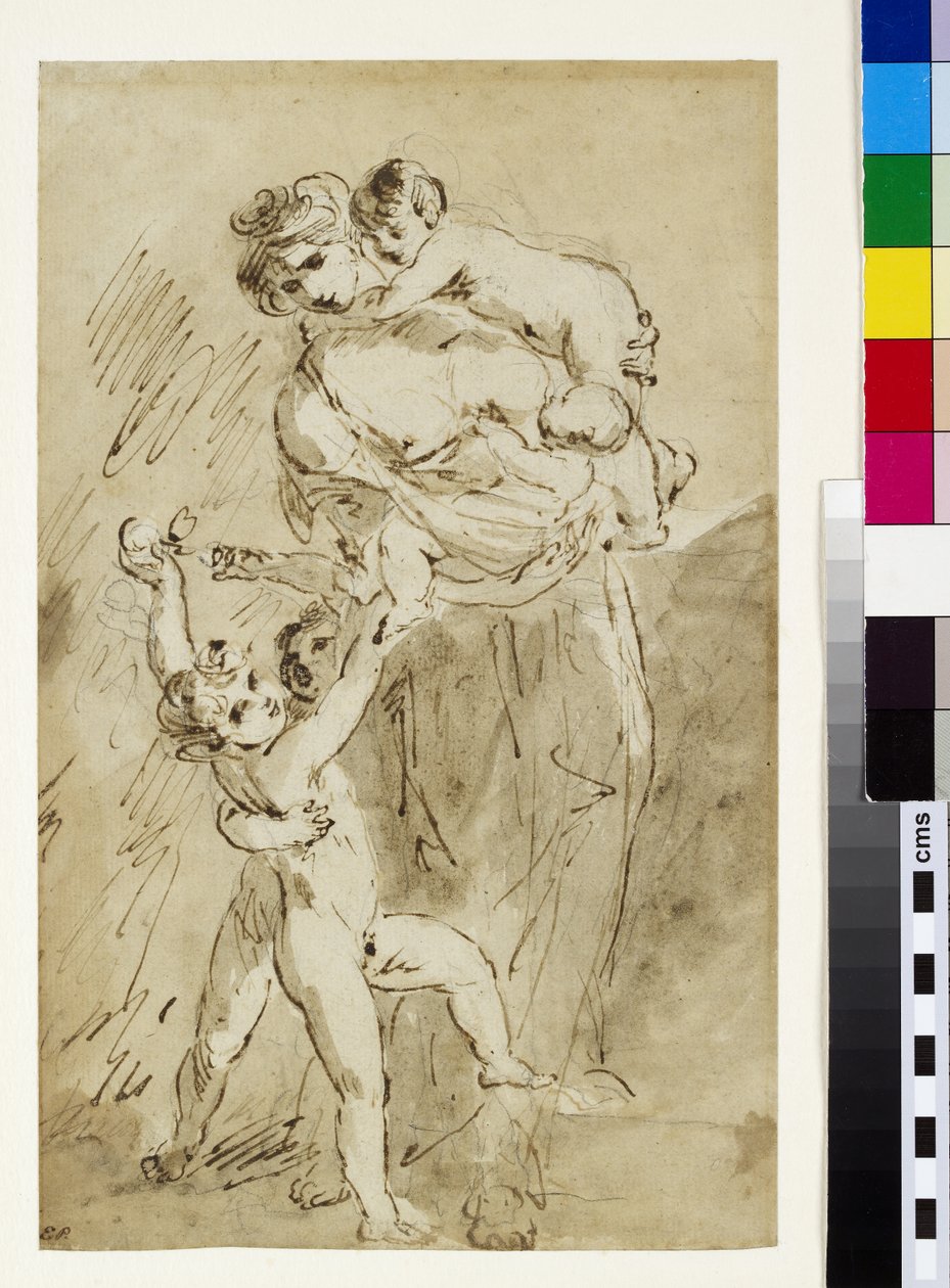 Estudo da Caridade de Joshua Reynolds