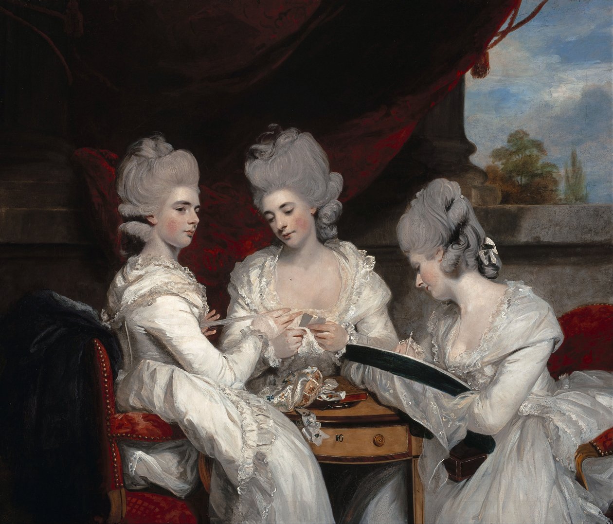 As Senhoras Waldegrave de Joshua Reynolds