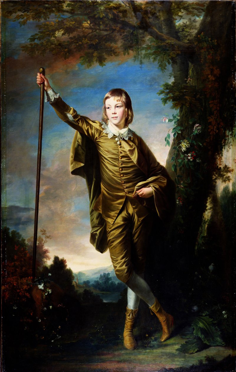 Thomas Lister (O menino castanho) de Joshua Reynolds
