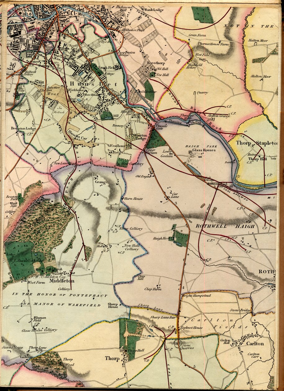 C4, sul de Leeds, Hunslet, Thorp, Middleton, Rothwell Haigh  Carlton de Joshua Thorp