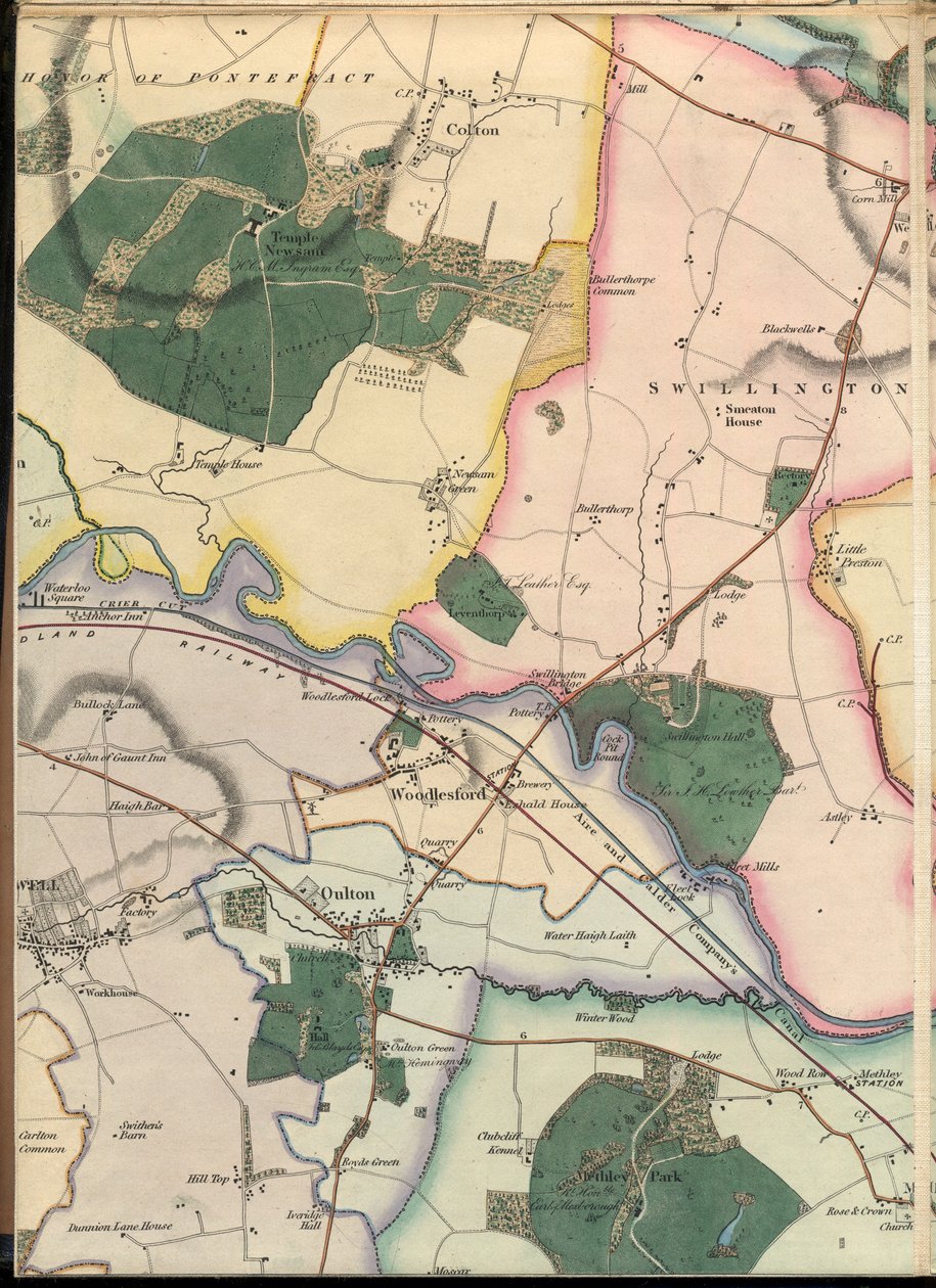 C5, Temple Newsam, Colton, Swillington, Woodlesford, Oulton e Methley de Joshua Thorp