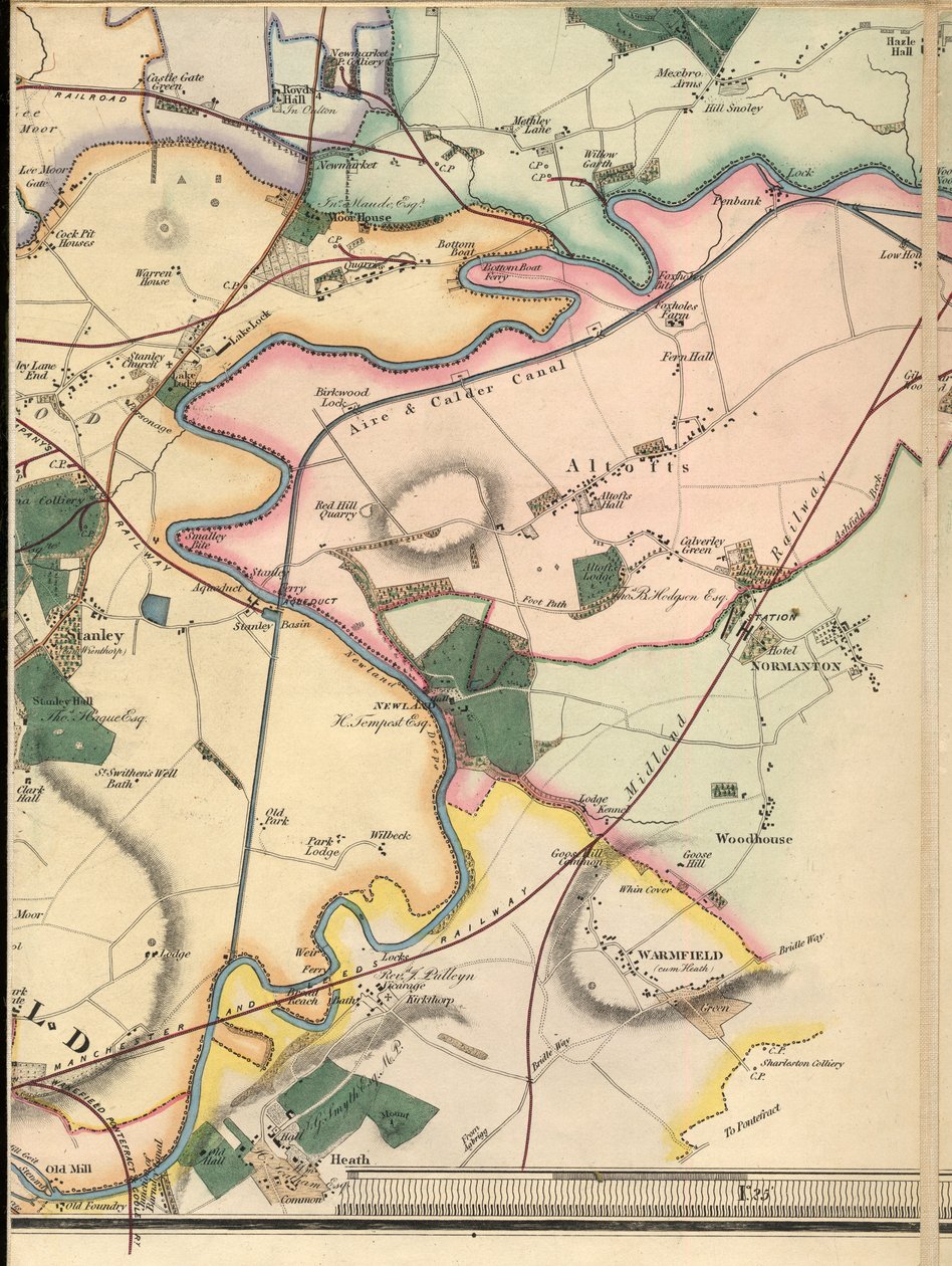 D5, Altofts, Normanton, Stanley e Warmfield de Joshua Thorp