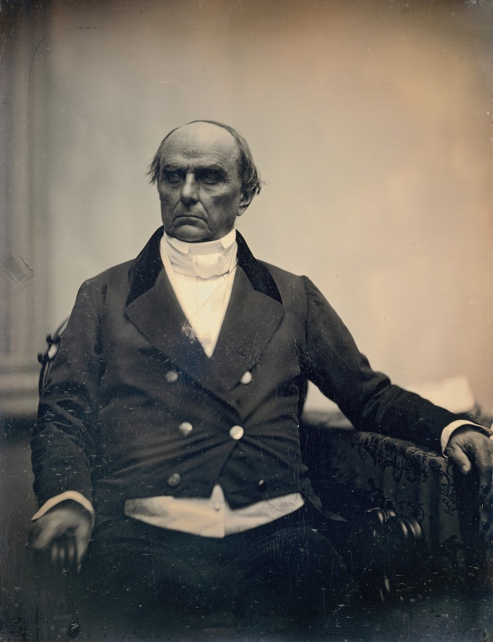 Daniel Webster, ca. 1850. Criadores: Josiah Johnson Hawes, Albert Sands Southworth. de Josiah Johnson Hawes, Albert Sands Southworth