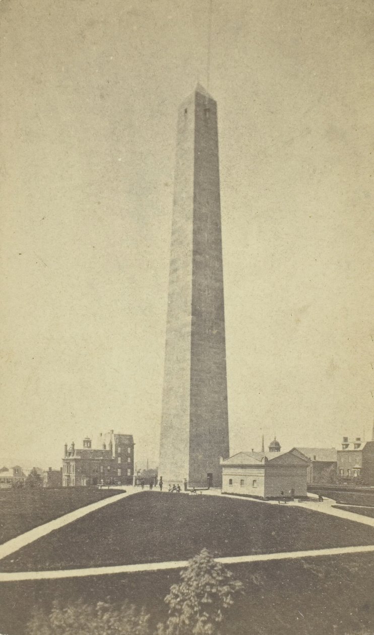 Monumento Bunker Hill, 18451900. de Josiah Johnson Hawes