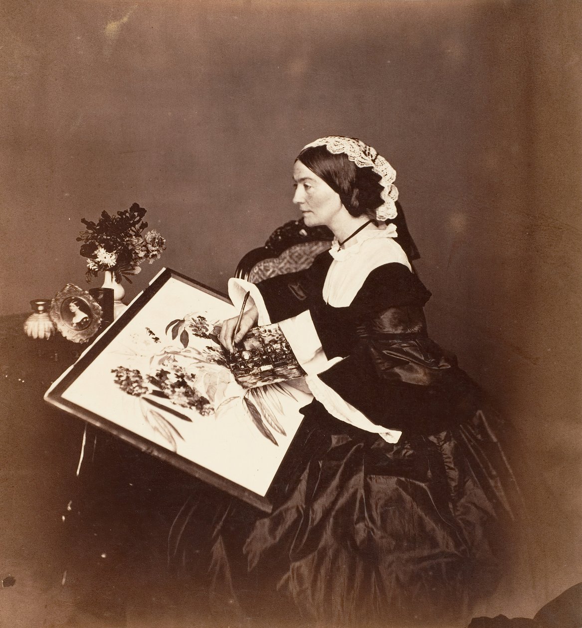 A Condessa Canning, Calcutá, 1861. de Josiah Rowe