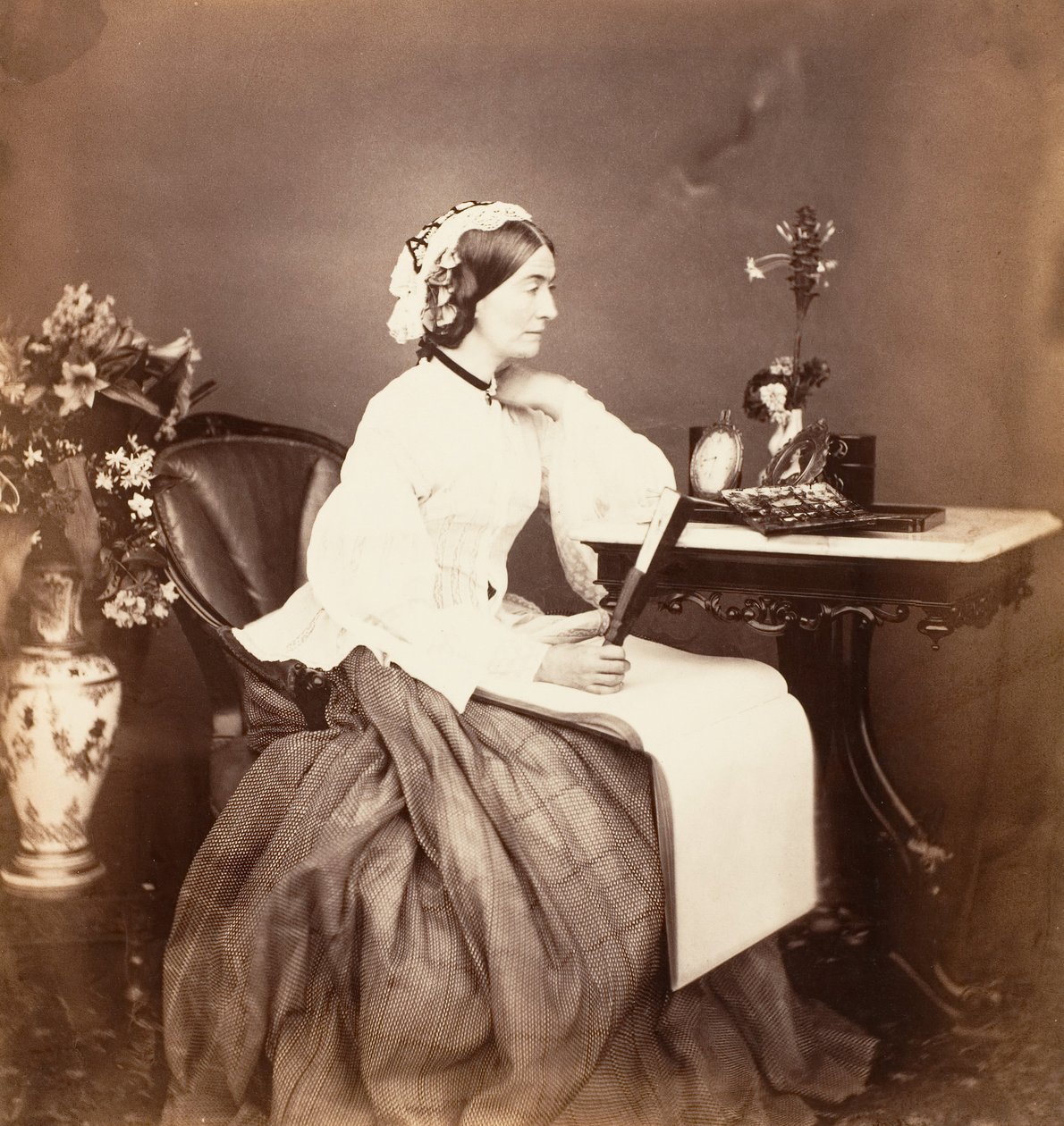 A Condessa Canning, Calcutá, 1861. de Josiah Rowe