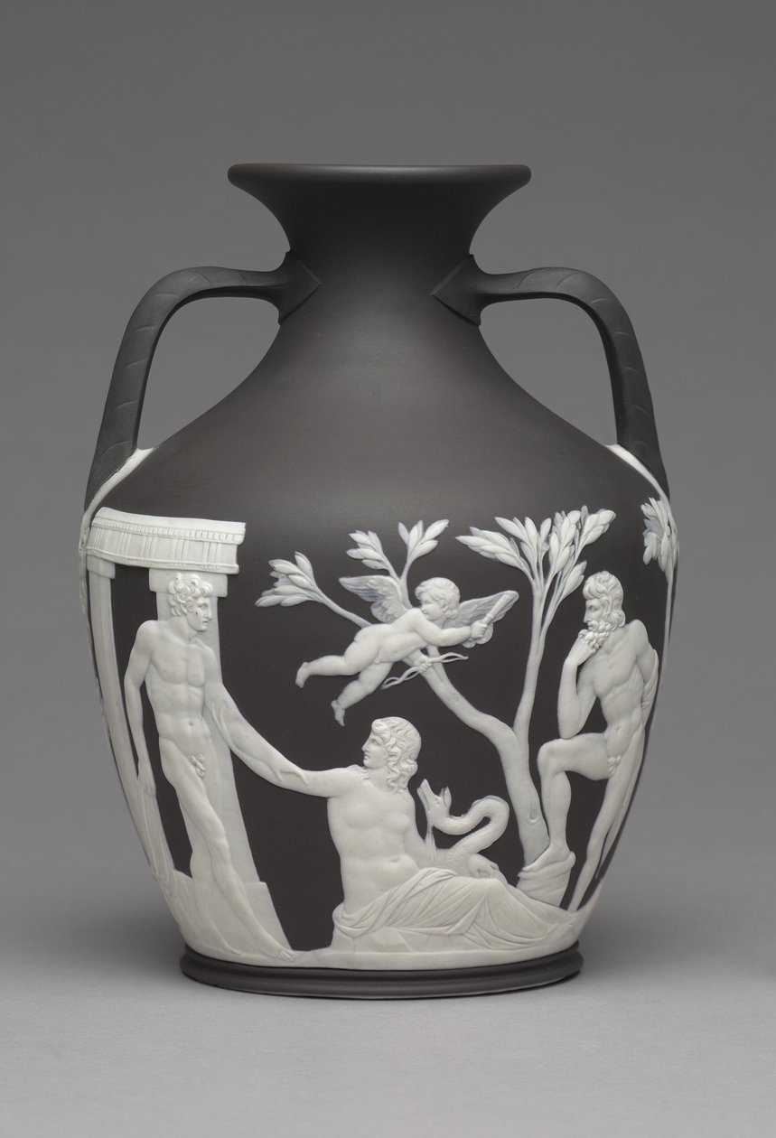 Vaso de Portland, c.1790 de Josiah Wedgwood