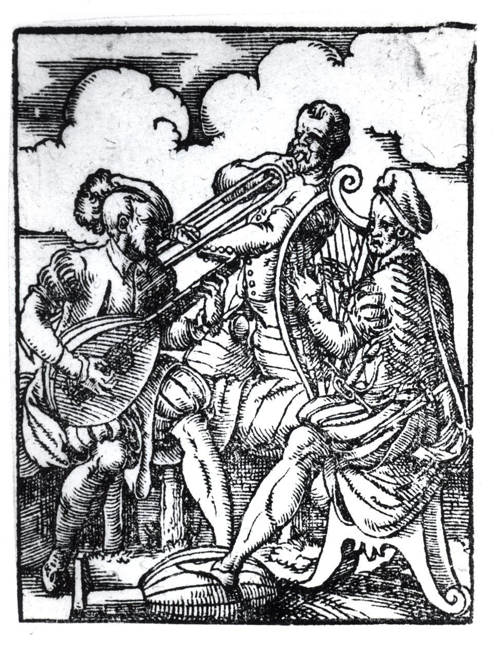 Músicos de Jost Amman