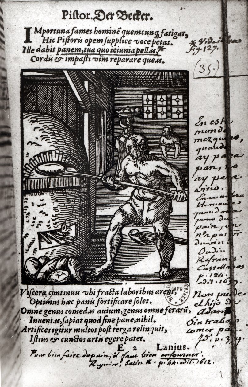 O padeiro de Jost Amman