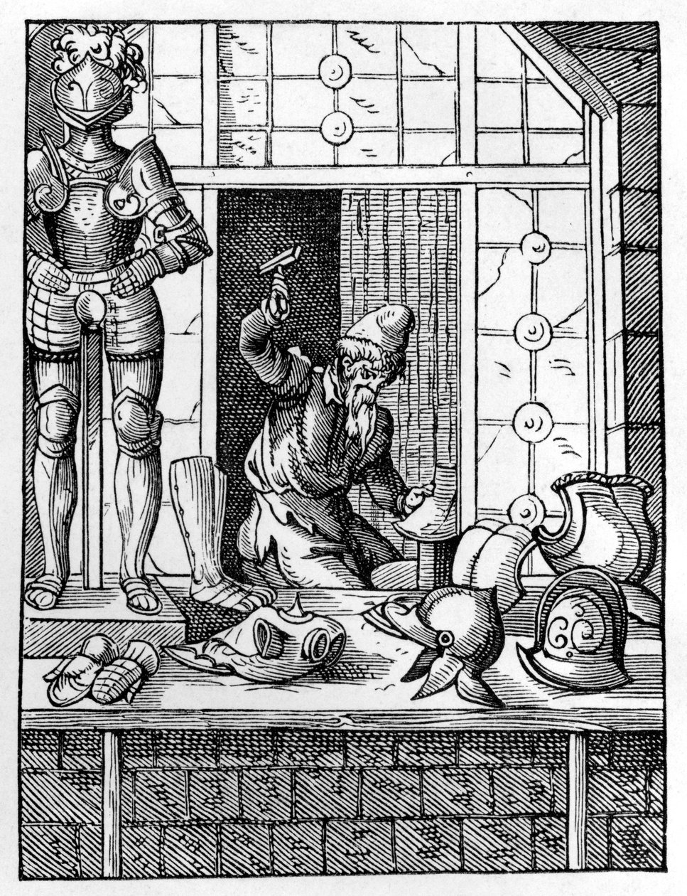 Armourer, c1559-1591 de Jost Amman