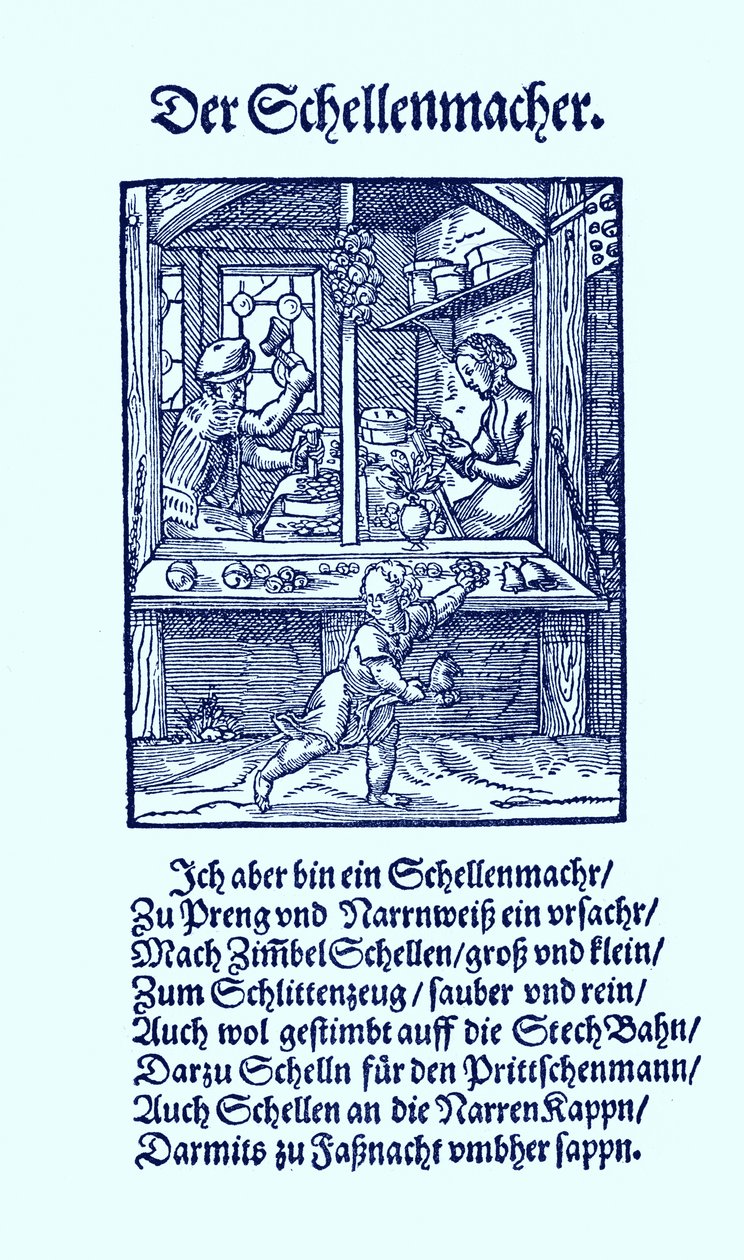 Fabricante de sinos de Jost Amman