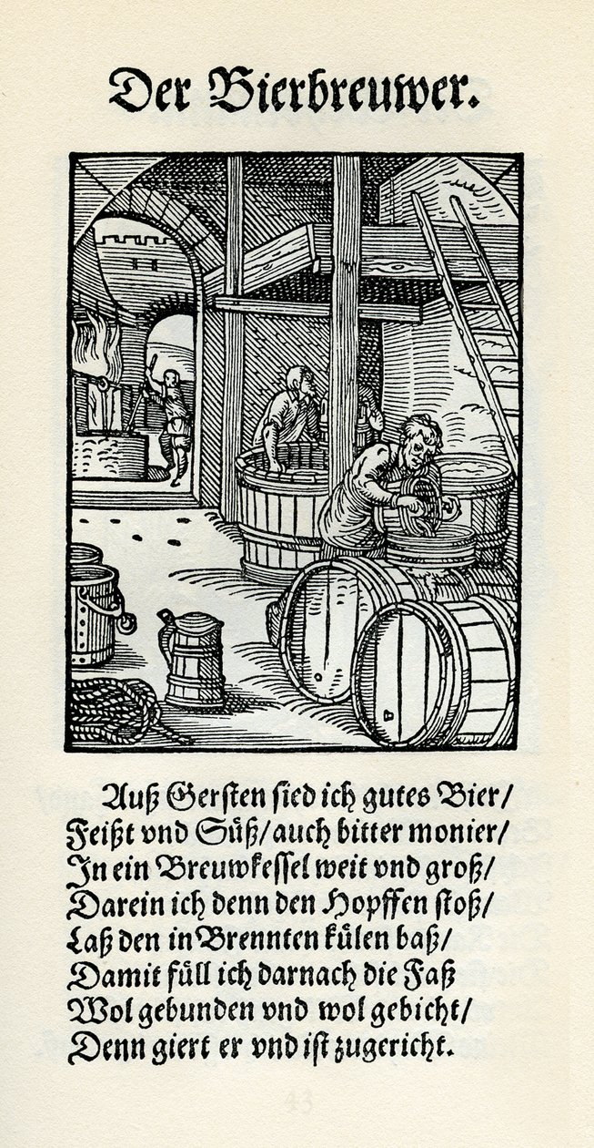 Cervejeiro de Jost Amman