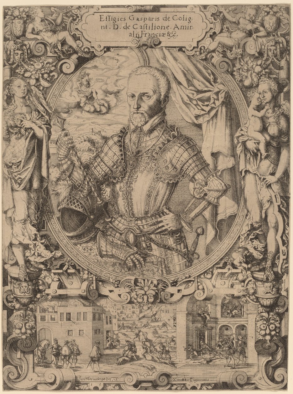 Gaspar de Coligny de Jost Amman