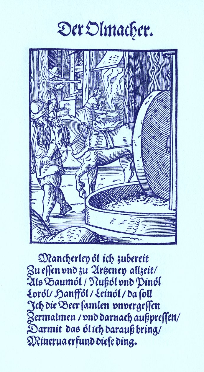 Fabricante de óleo de Jost Amman