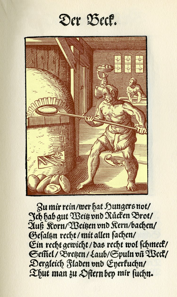 O Padeiro de Jost Amman