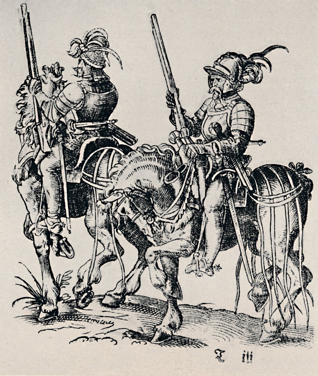 Xilogravura por Jost Amman 1539-1591, 1927 de Jost Amman