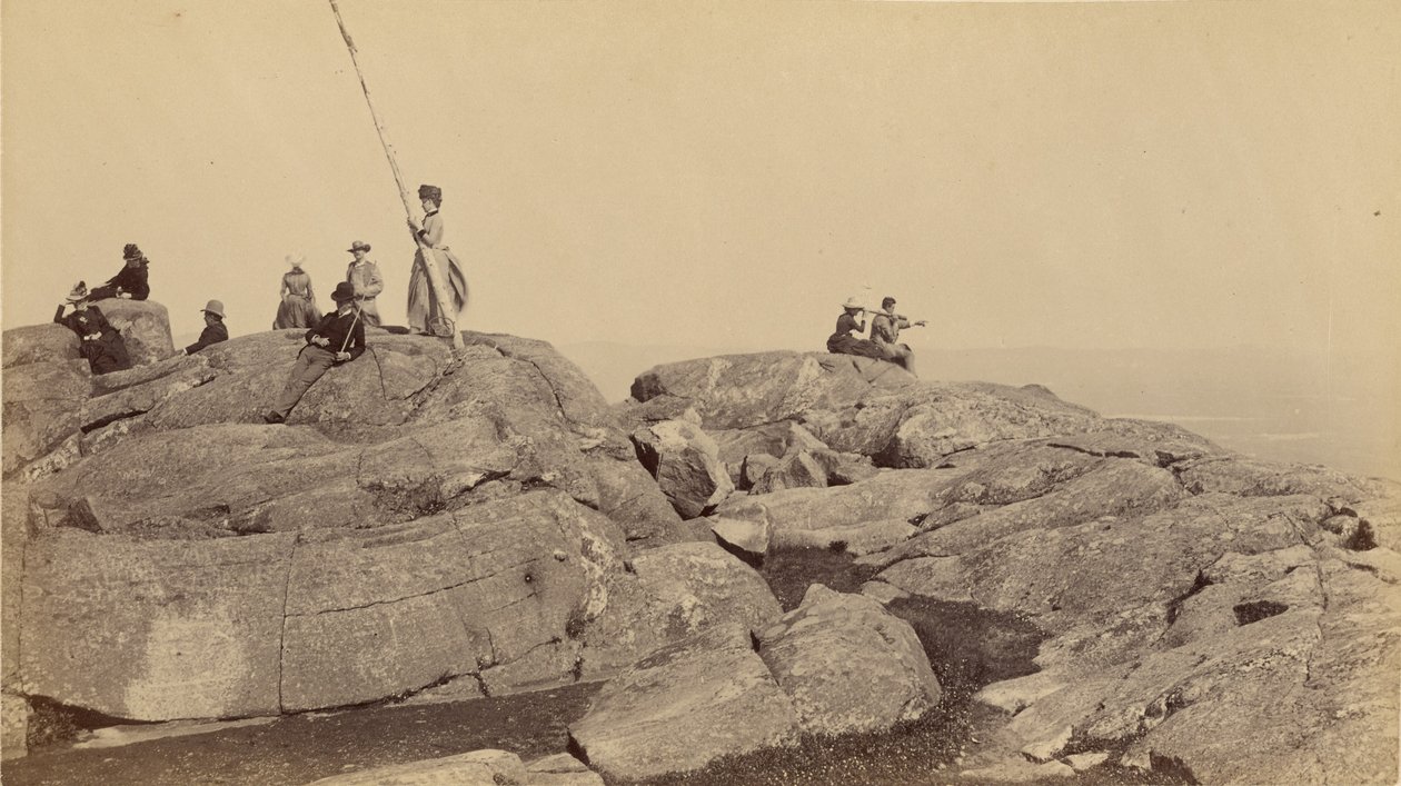 [Festa privada no cume do Monte Monadnock] de Jotham A. French