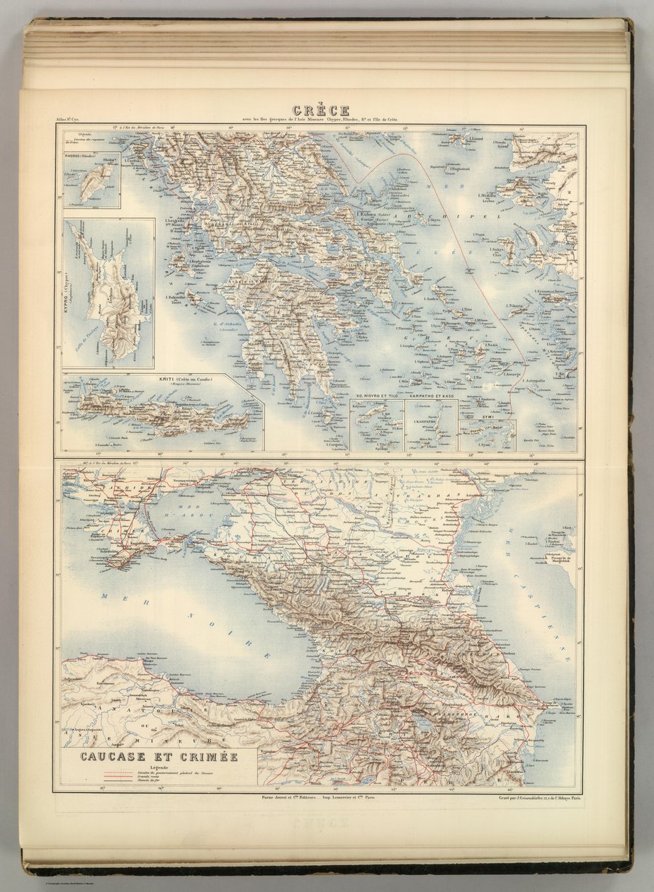 Jouvet and Co. Grécia. Cáucaso e Crimeia de Jouvet et Cie