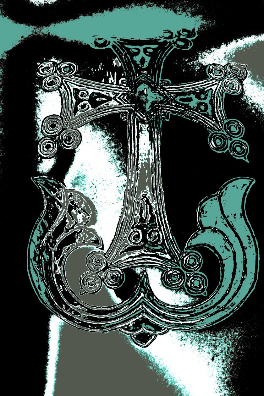 Cruz Ornamental, da série, Igreja do Santo Sepulcro, 2015 (fotografia) de Joy Lions