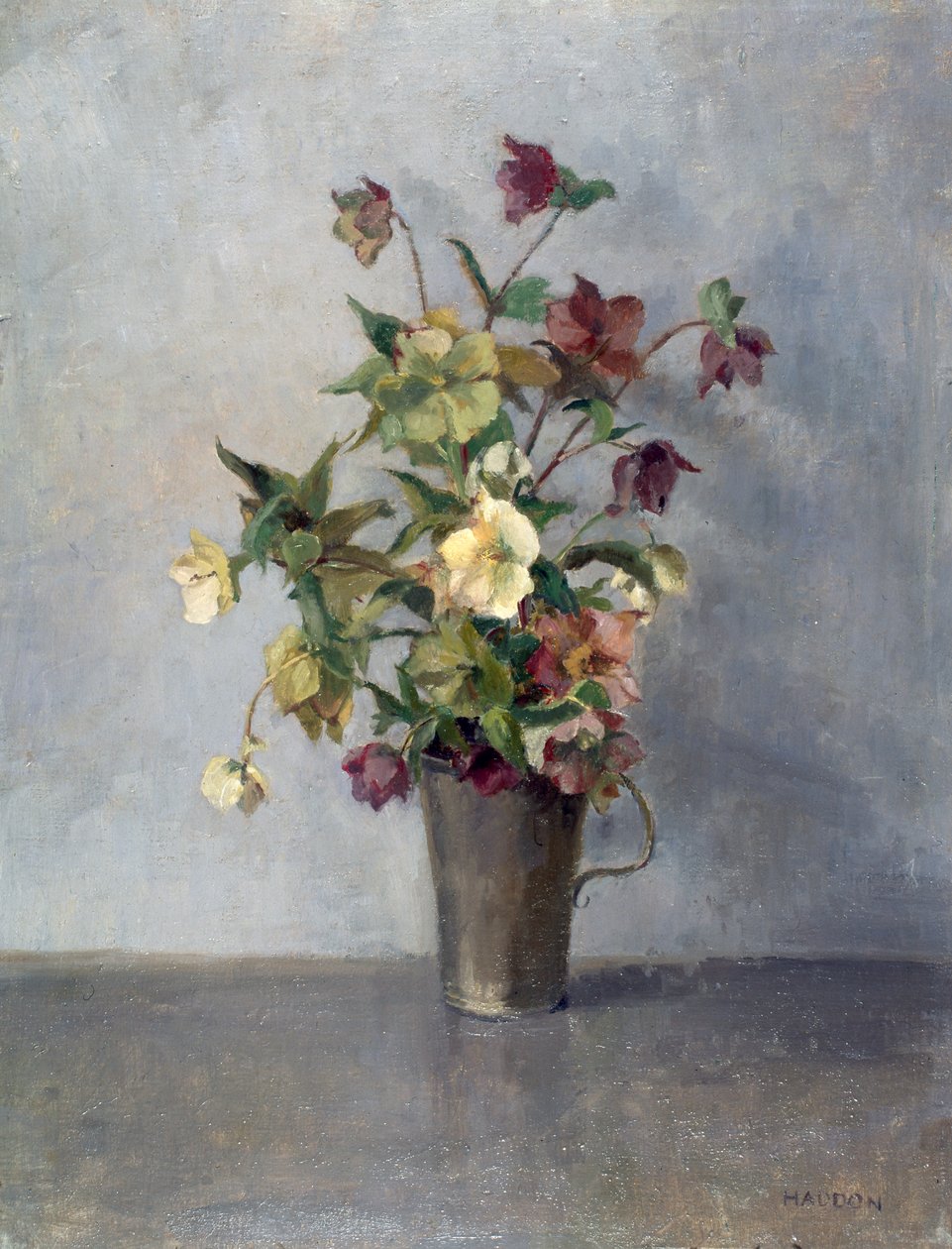 Flores num vaso (pintura) de Joyce Haddon