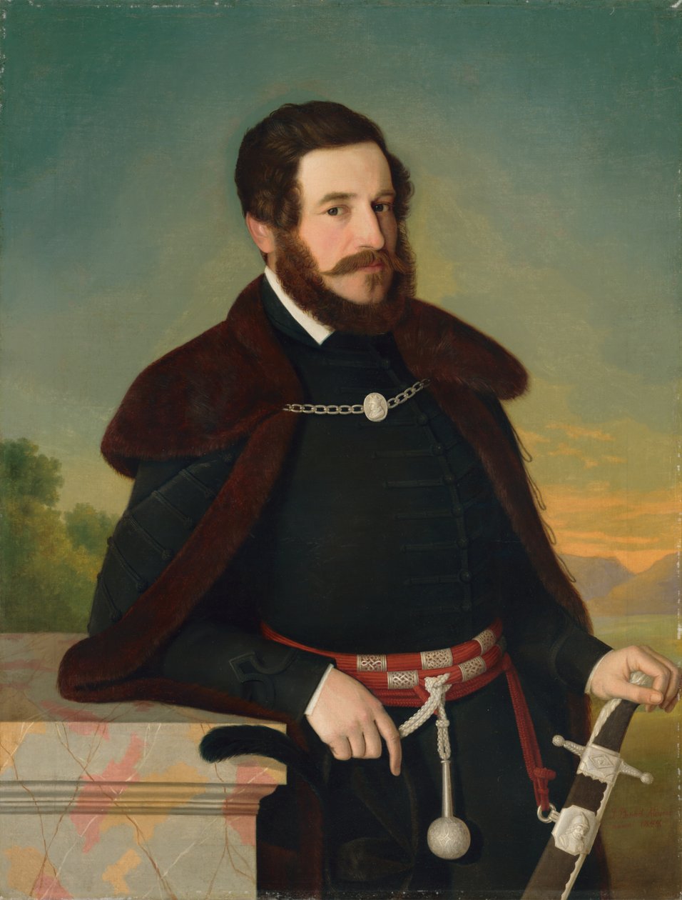 Retrato de E. Szmrecsányi de Jozef Božetech Klemens