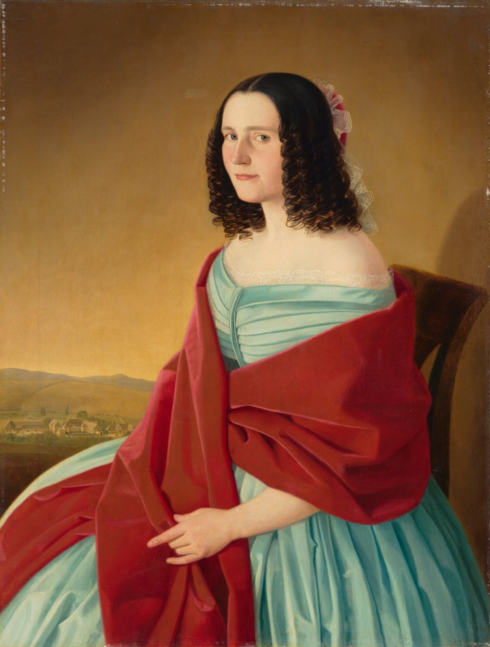 Retrato de Mary Szmrecsányi de Jozef Božetech Klemens