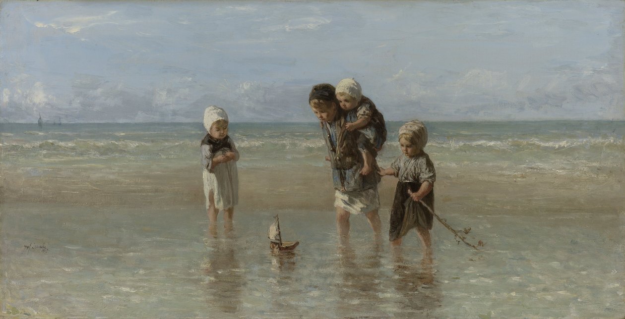 Filhos do Mar de Jozef  Israels