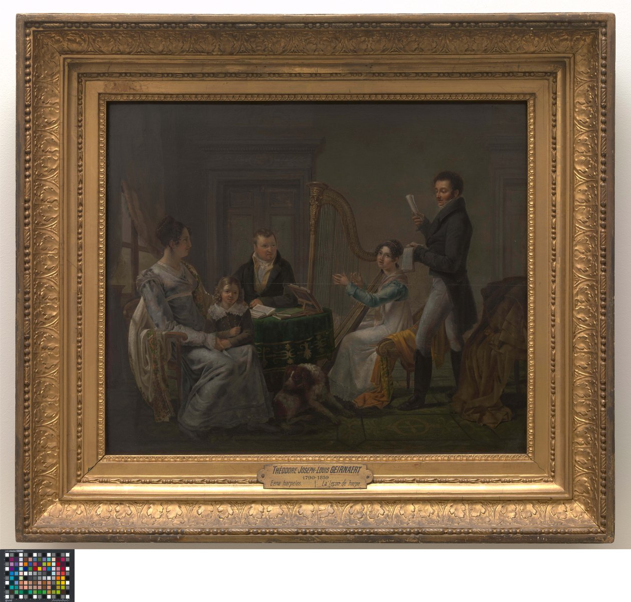 A lição de harpa de Jozef Geirnaert