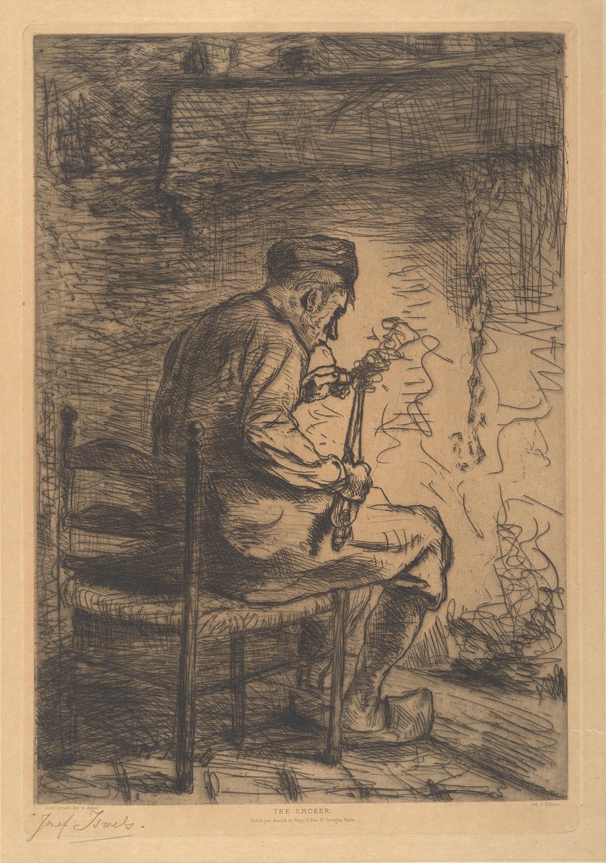 O fumador de Jozef Israëls