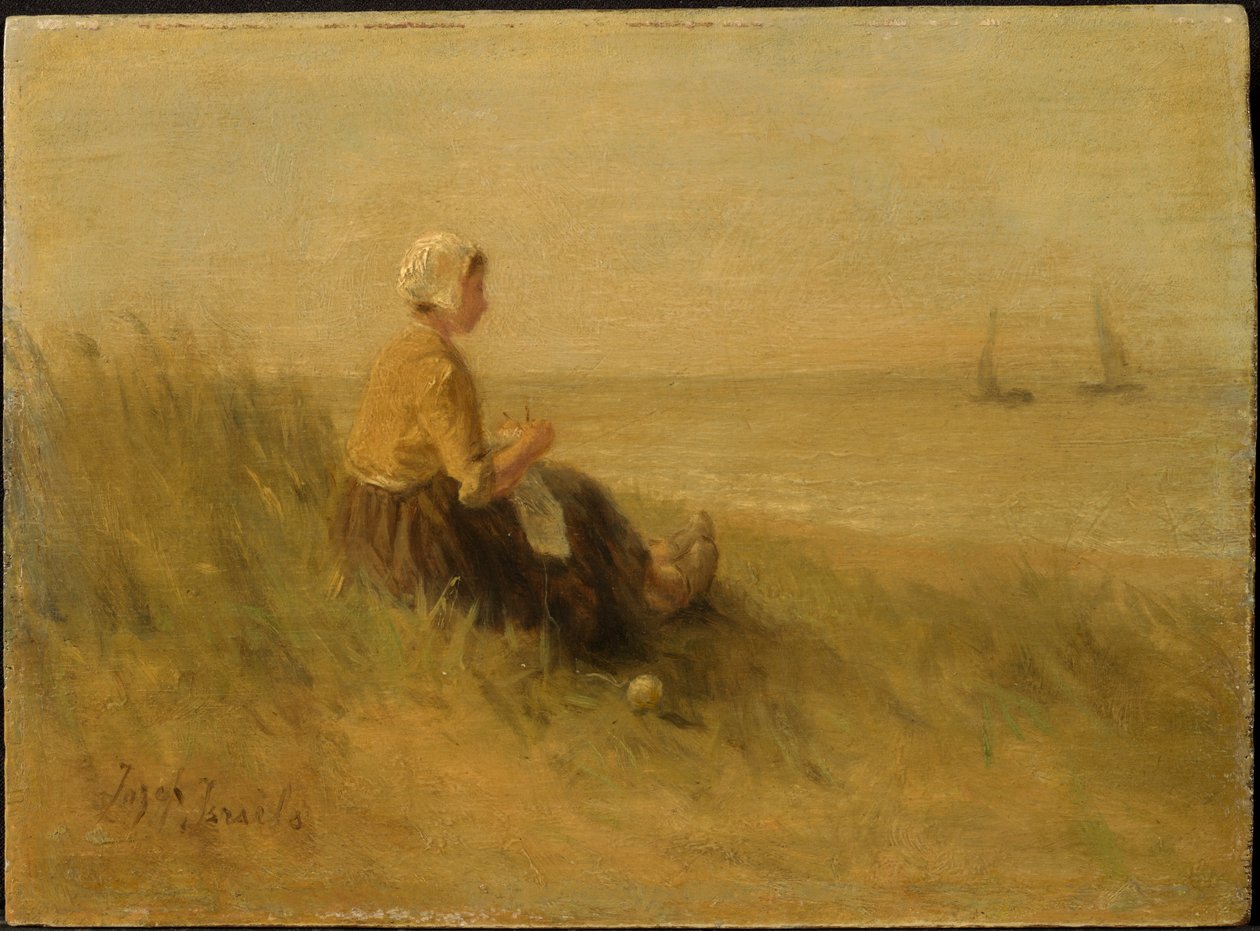 Mulher na margem de Jozef Israëls